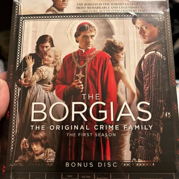 The Borgias: The First Season (DVD, 2011) Plus Bonus Disc New Manufactured Seal - Picture 2 of 6